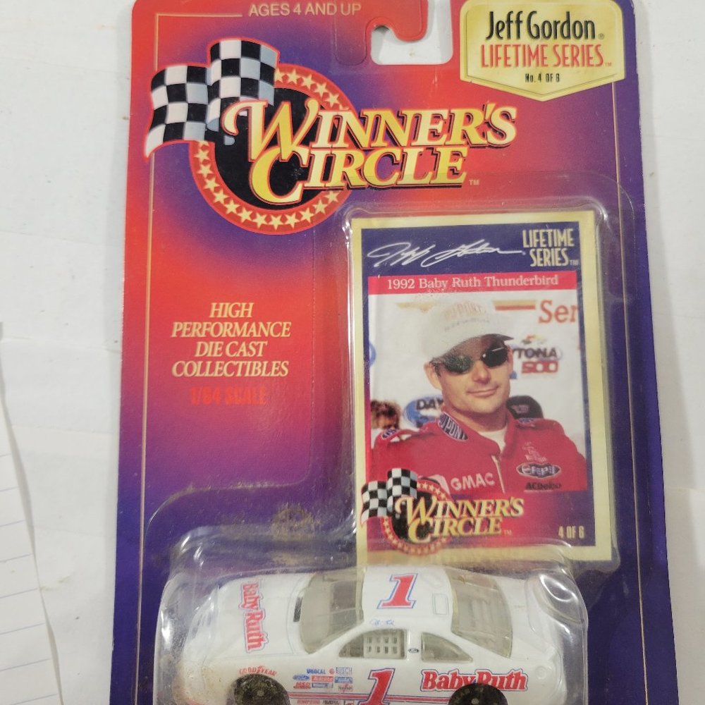 Car; 1997 Winners Circle Jeff Gordon #1 Baby Ruth  -- ITEM #403